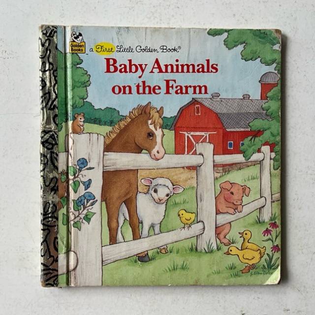 Golden Book - Baby Animals on the Farm HC 1990
