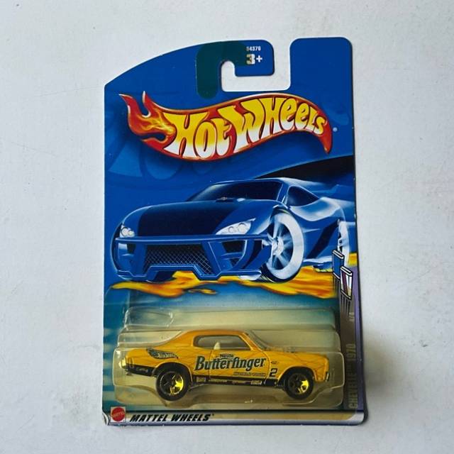 HW CHEVELLE 1970 Yellow (Butterfinger) No 98