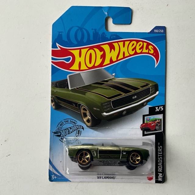 HW ‘69 CAMARO Green HW ROADSTERS No 190