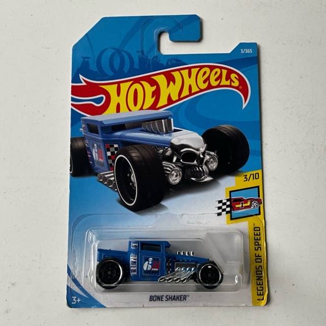 HW BONE SHAKER Blue (68) LEGENDS OF SPEED No 3