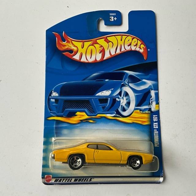 HW PLYMOUTH GTX 1971 Yellow No 116