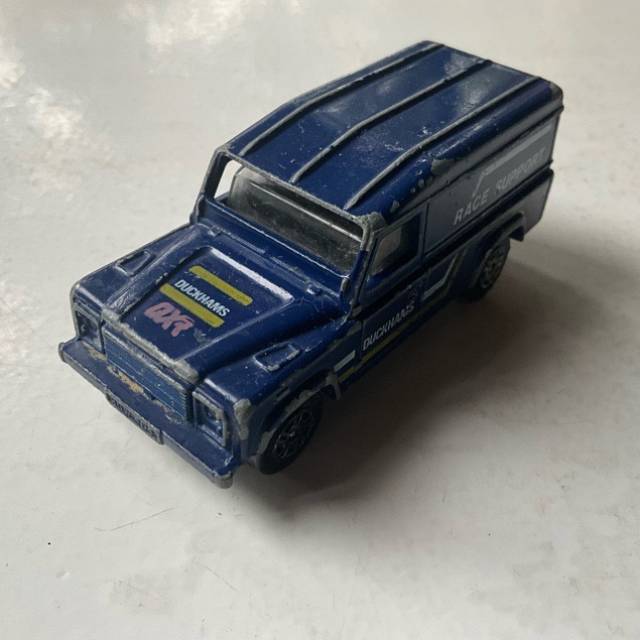 Corgi Land Rover Blue Duckhams Race Support...