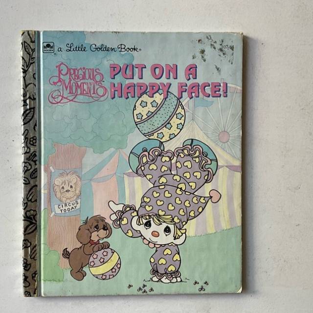 Golden Book - Precious Moments PUT ON A HAPP...