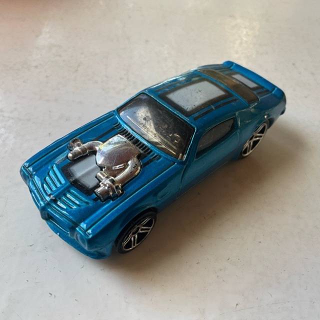 HL Blue 1970 PONTIAC FIREBIRD CUSTOM TRANS A...