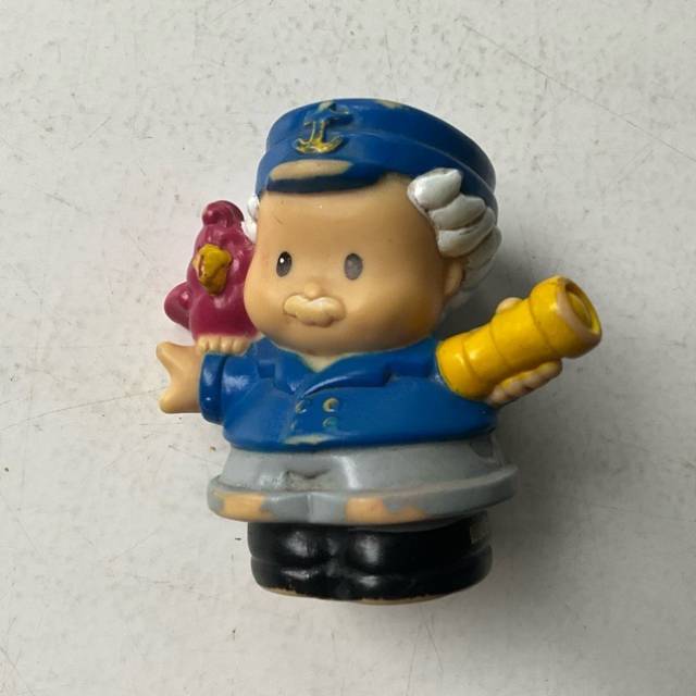 Fisher Price Little People Ship Boat Captain...