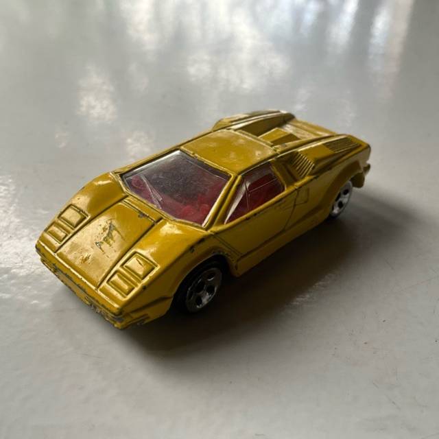 HL 1999 LAMBORGHINI Rare Yellow Car Red Inte...