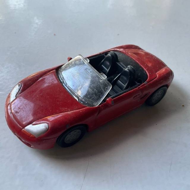 Siku Porsche Boxster Red Convertible
