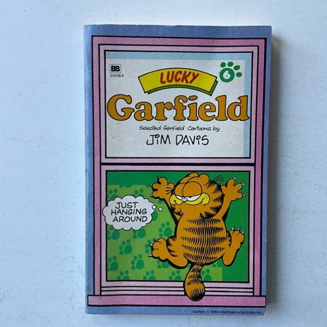 Garfield LUCKY Jim Davis 1985
