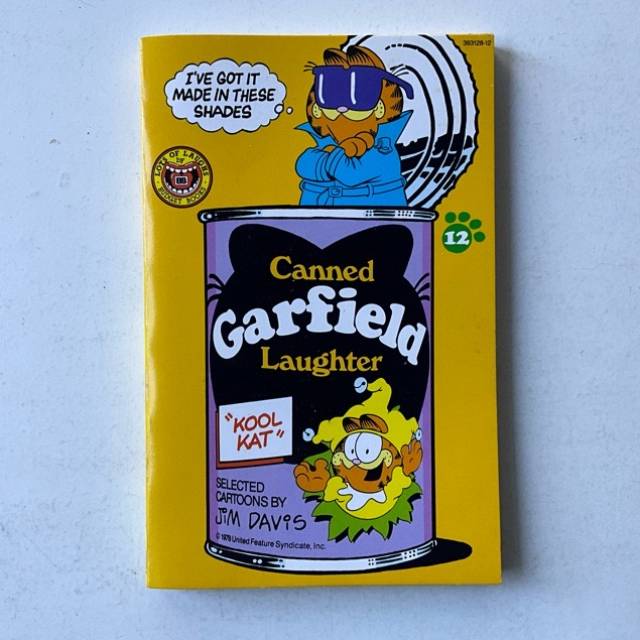 Garfield Canned Laughter KOOL KAT Jim Davis...
