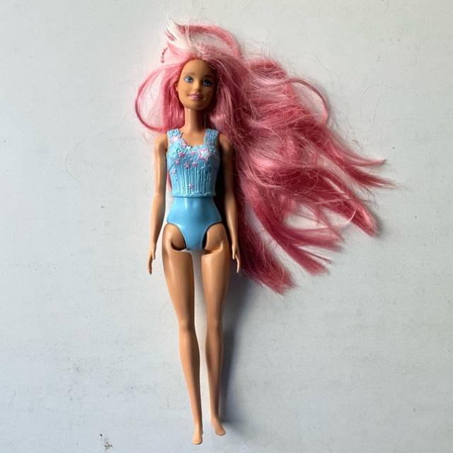 Barbie - 2017 (blue outfit) Pink Hair