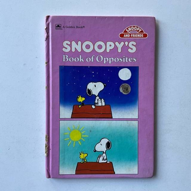 GOLDEN BOOK - SNOOPY’S Book of Opposites 1...