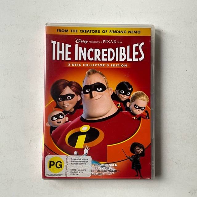 DVD Disney THE INCREDIBLES (2xDisk) 2005