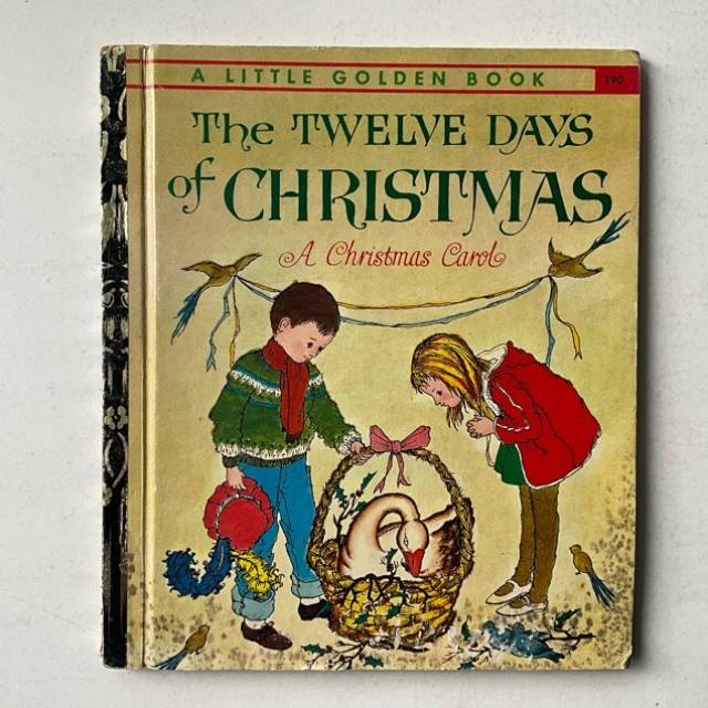Golden Book - The TWELVE DAYS of CHRISTMAS 2...