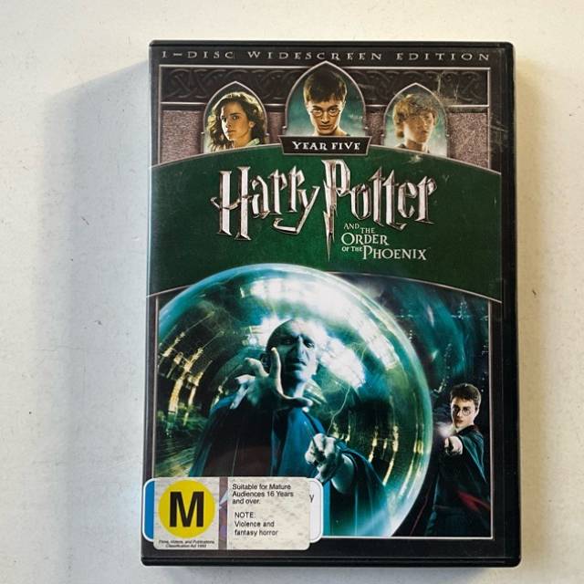 DVD Harry Potter and the ORDER of the PHOENI...