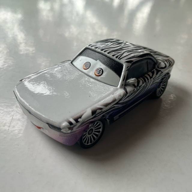 Disney Pixar CARS Kay Pillar-Durev PurpleWhi...