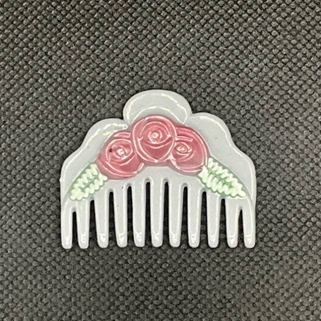 1990s LANARD JELLY BEAN DOLLS Flower COMB
