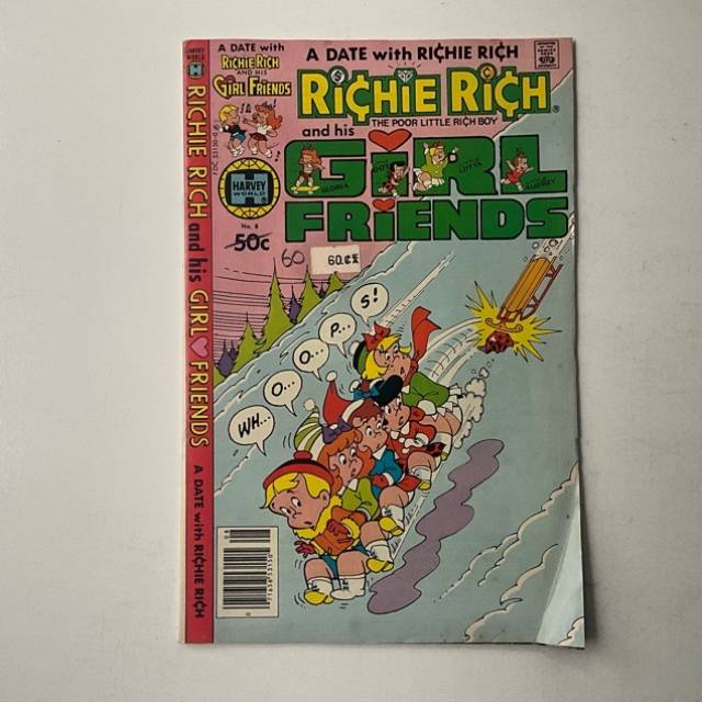 Richie Rich And his GIRL FRIENDS No 8