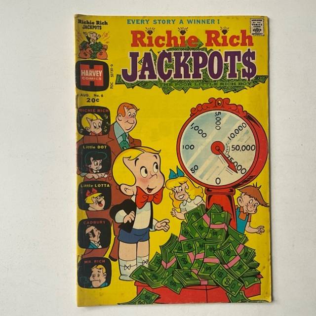 Richie Rich JACKPOTS AUG 1973 No 6