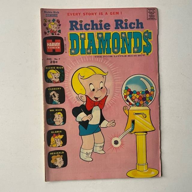 Richie Rich DIAMONDS 1973 AUG No 7