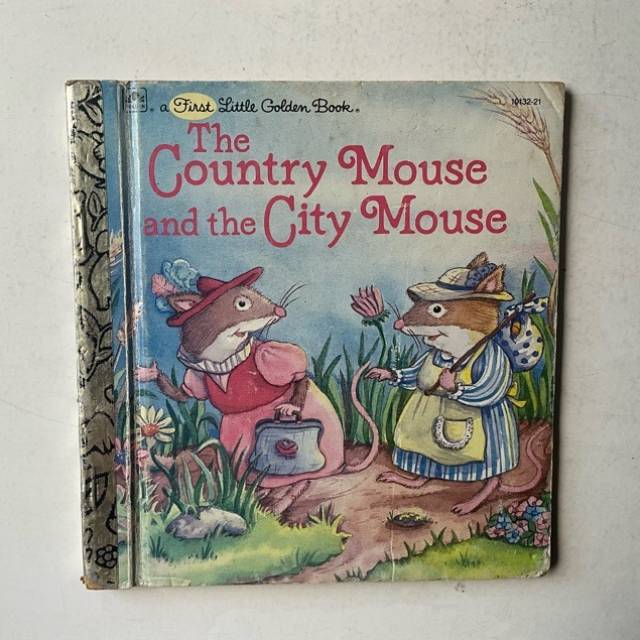 Golden Book The Country Mouse and the City M...