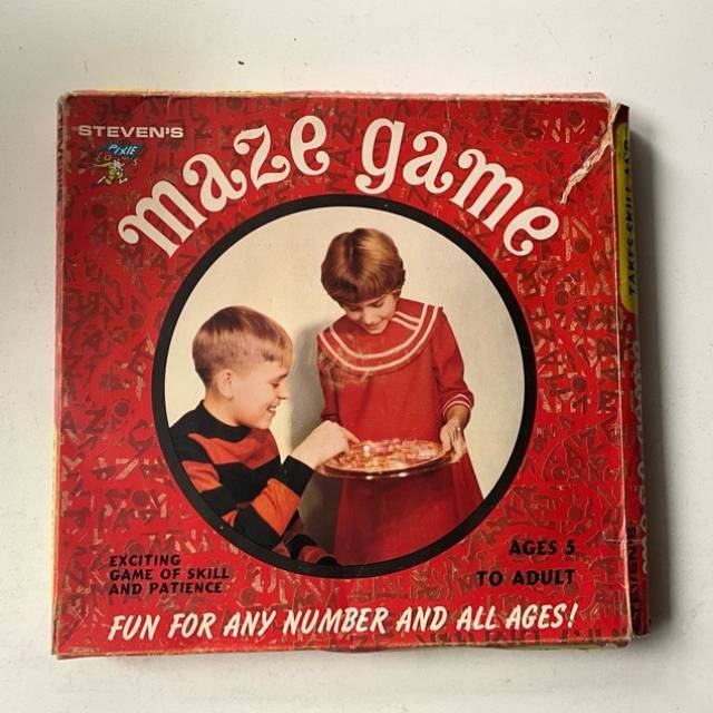 MAZE GAME STEVEN’S NZ RARE 1960’s