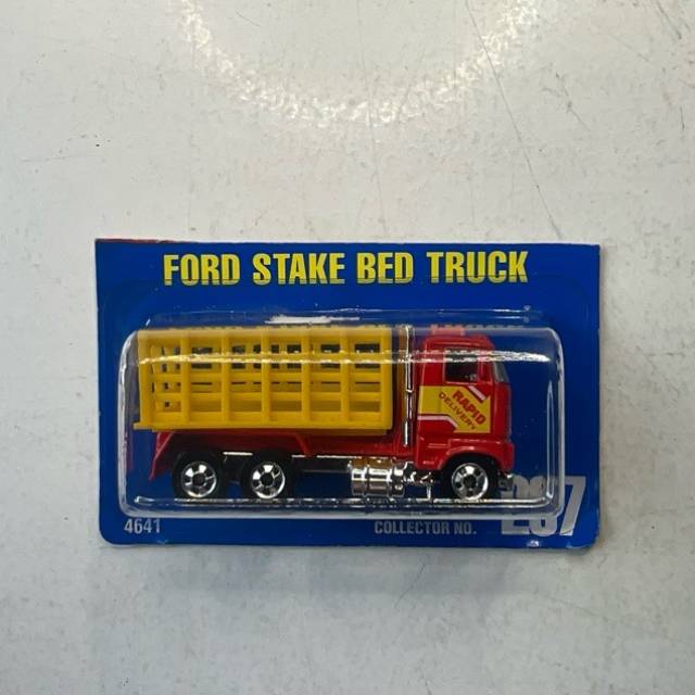 HW Ford Stake Bed Truck Rapid Delivery Red N...