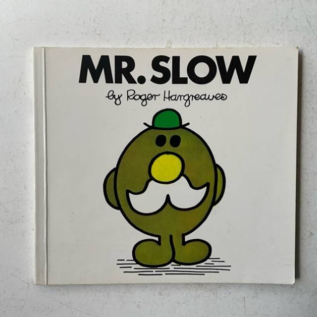 MR. SLOW MR MEN by Roger Hargreaves 1993