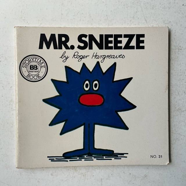 MR. SNEEZE No 31 By Roger Hargreaves 1992