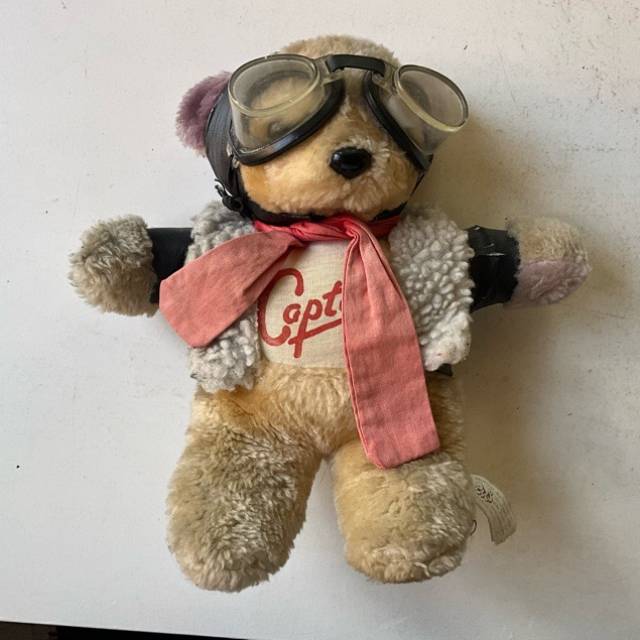 PMS Teddy Bear Captain Pilot Aviator 20cm