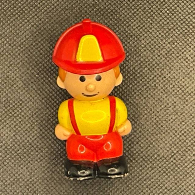 1988 LITTLE PEOPLE Chunky FIRE FIGHTER Fishe...
