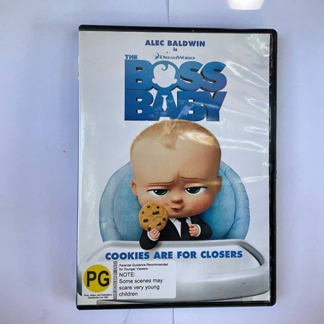 DVD THE BOSS BABY 2017