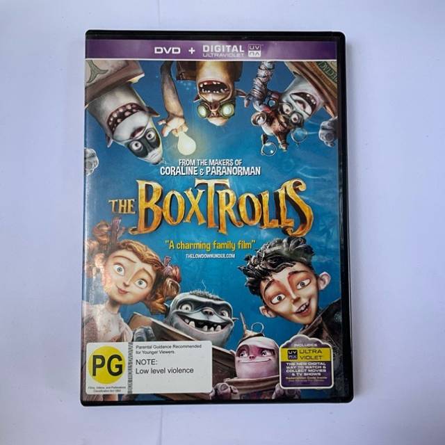 DVD THE BOX TROLLS 2014