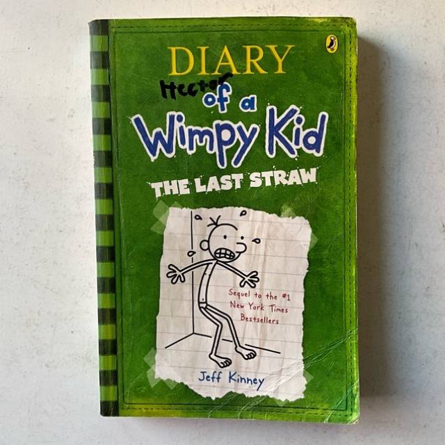 DIARY of a Wimpy Kid THE LAST STRAW No 3