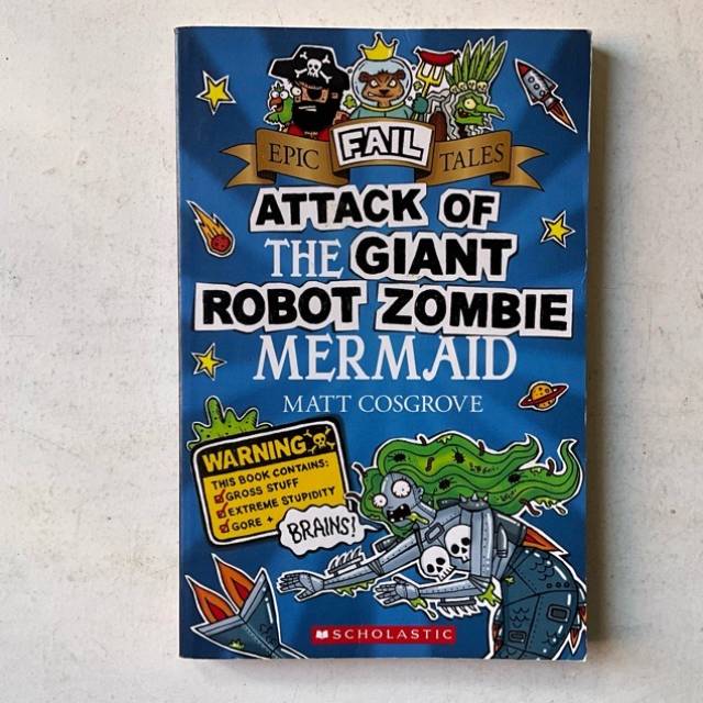 ATTACK OF THE GIANT ROBOT ZOMBIE MERMAID 2018