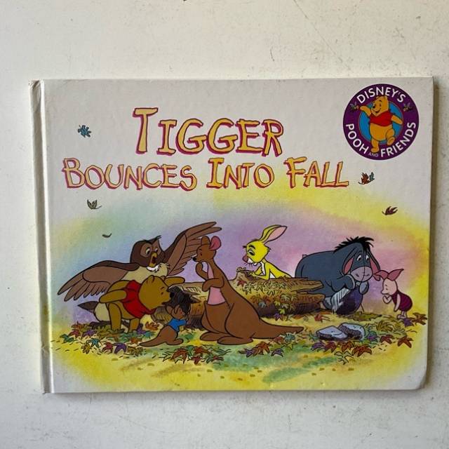 TIGGER BOUNCES INTO FALL Winnie The Pooh 1995