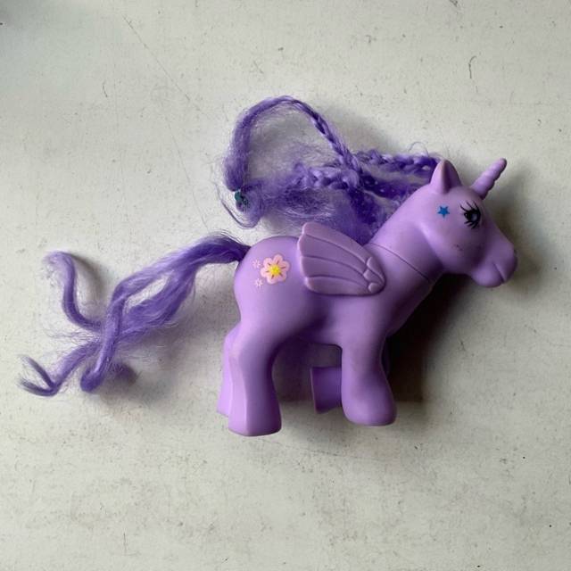 My Little Pony FAKIE Purple Unicorn Flower