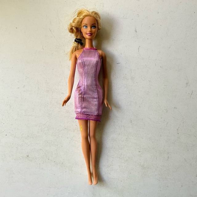 Barbie 1999 with Purple tight dress and one...