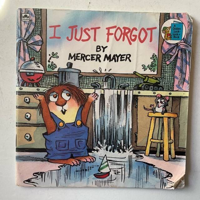 Golden Book JUST FORGOT BY MERCER MAYER 1988