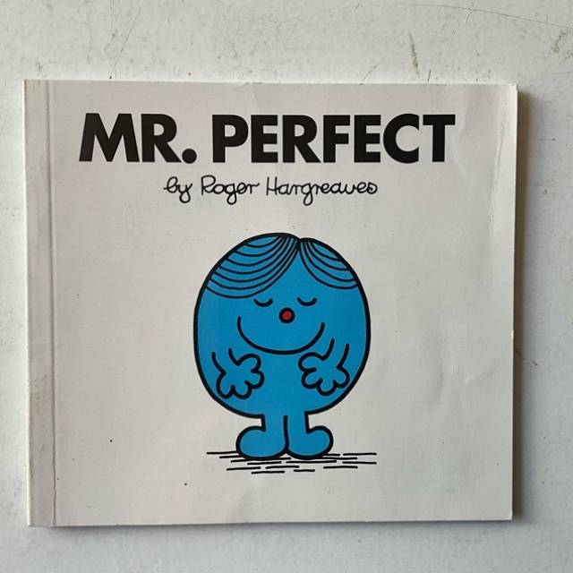 MR MEN MR. PERFECT by Roger Hargreaves 2001