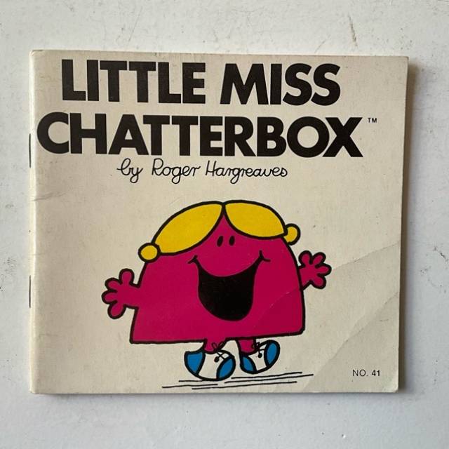 MR MEN LITTLE MRS CHATTERBOX by Roger Hargre...