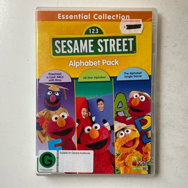 SESAME STREET Alphabet Pack 2001