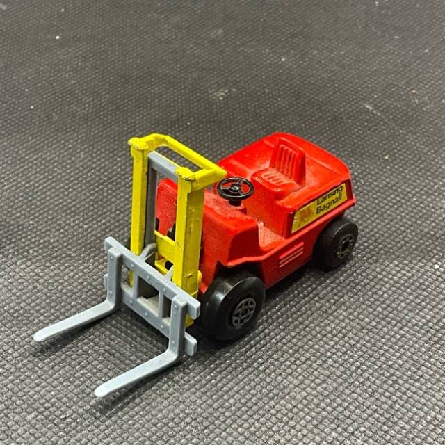 MB SUPERFAST FORK LIFT TRUCK 1972 Black Base