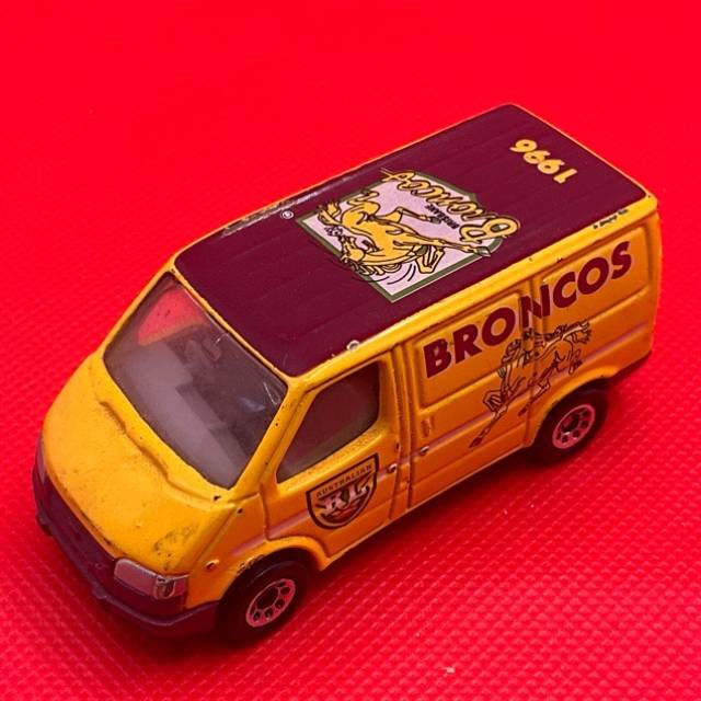 MB Yellow FORD TRANSIT NRL BRONCOS 1995