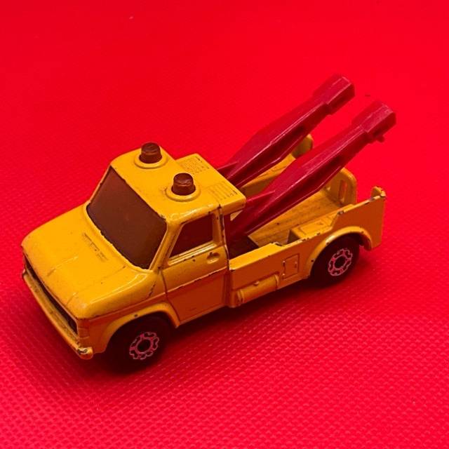 MB SUPERFAST WRECK TRUCK Yellow No 61 1978
