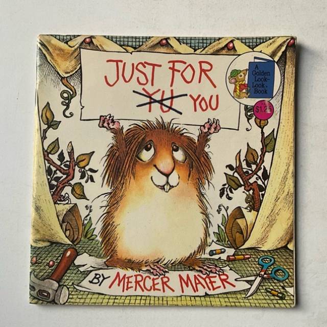 Golden Book JUST FOR YOU By MERCER MAYER 1975