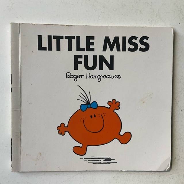 LITTLE MISS FUN MR MEN Roger Hargreaves 1990