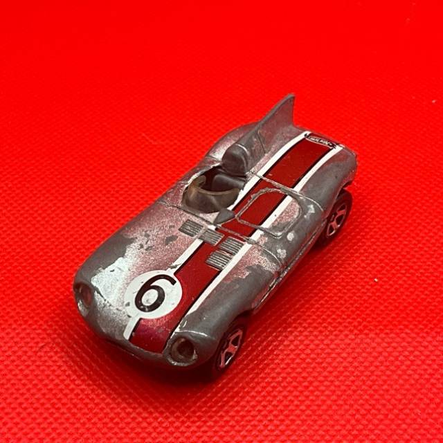 HL Gray Jaguar D-Type No 6 Sports Car Silver...