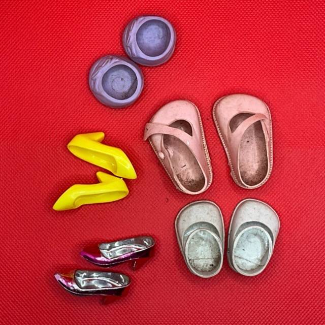 Barbie 1970s and 80s and other Doll Shoes
