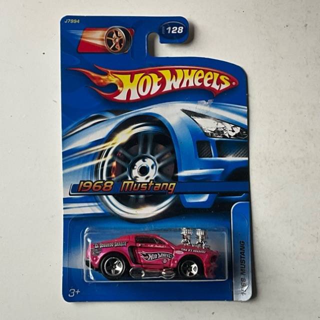 HW 1968 TOONED Mustang Pink No 128 2006