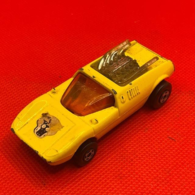 MB SUPERFAST MOD ROD No 1 Yellow 1971